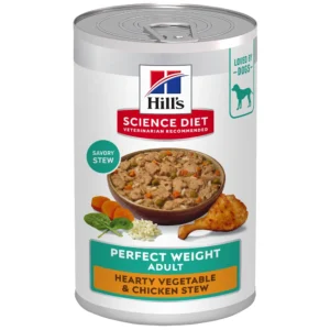 Hill’s Science Diet Perfect Weight Hearty Vegetable & Chicken Stew Adult Premium Canned Dog Food