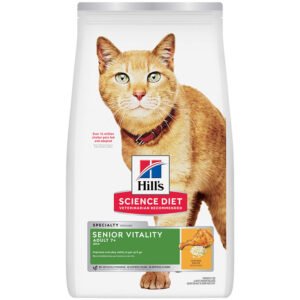 Hill’s Science Diet Senior Vitality Chicken Recipe Adult 7+ Premium Dry Cat Food