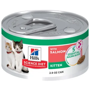 Hill’s Science Diet w/ Salmon Kitten Premium Canned Cat Food
