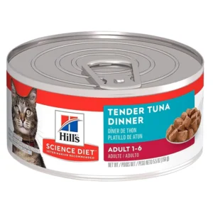 Hill’s Science Diet Tender Tuna Dinner Adult 1-6 Premium Canned Cat Food