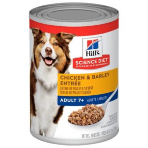 Hill’s Science Diet Chicken & Barley Entrée Adult 7+ Premium Canned Dog Food
