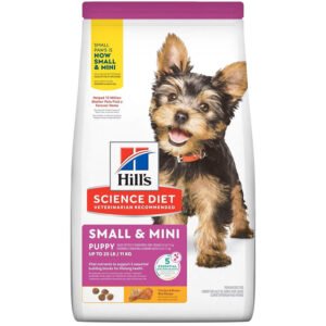 Hill’s Science Diet Puppy Chicken & Brown Rice Recipe Small & Mini Premium Dry Puppy Food