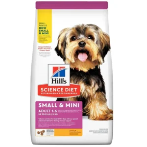 Hill’s Science Diet Small & Mini Chicken & Brown Rice Recipe Adult 1-6 Premium Dry Dog Food