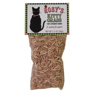 Rosy’s 100% Organic Kitty Grass Seed Packet