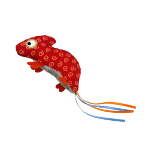 Fog City Pet Red Lizard Catnip Cat Toy