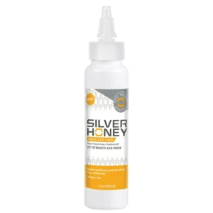 Silver Honey Rapid Ear Care Vet Strength Ear Rinse for Dogs & Cats