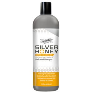 Silver Honey Rapid Skin Relief Medicated Shampoo for All Animals