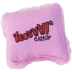 Yeowww! Pink Pillow Catnip Filled Cat Toy
