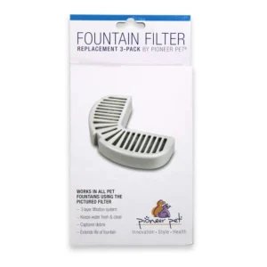 Pioneer Pet Ceramic & Stainless Steel Pet Fountains Replacement Filters