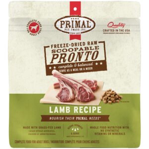 Primal Freeze-Dried Raw Scoopable Pronto Lamb Recipe Adult Dog Food