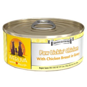 Weruva Paw Lickin’ Chicken in Gravy Canned Dog Food