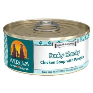 Weruva Funky Chunky Chicken Soup with Pumpkin Canned Dog Food