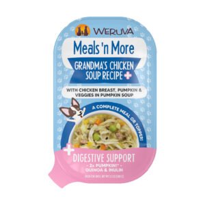 Weruva Meals ‘n More Grandma’s Chicken Soup Recipe Plus Wet Dog Food