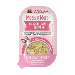 Weruva Meals ‘n More Amazon Livin’ Recipe Plus Wet Dog Food