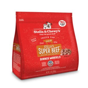 Stella & Chewy’s Super Beef Dinner Morsels Frozen Raw Dog Food