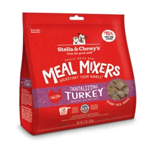 Stella & Chewy’s Tantalizing Turkey Freeze-Dried Raw Dog Meal Mixers