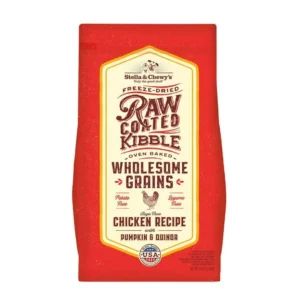 Stella & Chewy’s Raw Coated Kibble Wholesome Grains Chicken Recipe Dry Dog Food