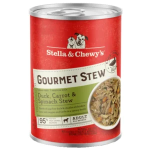 Stella & Chewy’s Gourmet Stew Duck, Carrot & Spinach Stew Adult Canned Dog Food