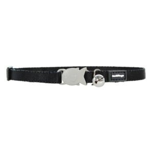 Red Dingo Black Breakaway Safety Kitten Collar