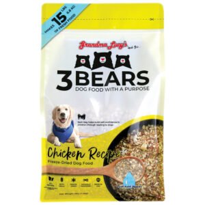 Grandma Lucy’s 3 Bears Chicken Recipe Freeze-Dried Dog Food