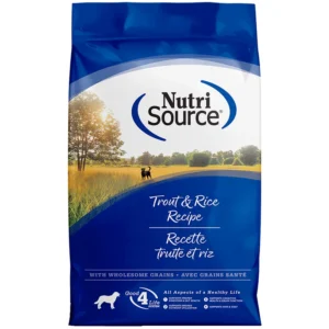 NutriSource Trout & Rice Recipe w/ Wholesome Grains Dry Dog Food