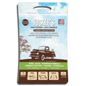 Tucker’s Raw Frozen Pork-Duck-Pumpkin Recipe Dog Food