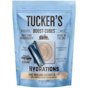 Tucker’s Boost Cubes Hydrations Goat Milk & Coconut Blend Frozen Dog & Cat Meal Topper