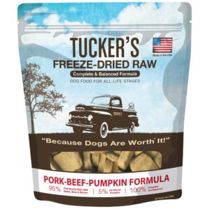 Tucker’s Freeze-Dried Raw Pork-Beef-Pumpkin Recipe Dog Food