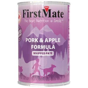 FirstMate Limited Ingredient Pork & Apple Formula Whipped Paté Canned Dog Food