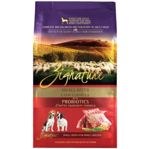 Zignature Small Bites Lamb Formula w/ Probiotics Limited Ingredient Formula Small Breed Dry Dog Food