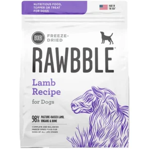 Bixbi Rawbble Lamb Recipe Freeze-Dried Dog Food