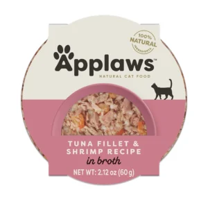Applaws Tuna Fillet & Shrimp Recipe in Broth Wet Cat Food