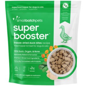 Smallbatch Super Booster Freeze-Dried Duck Bites Recipe Dog & Cat Food Topper