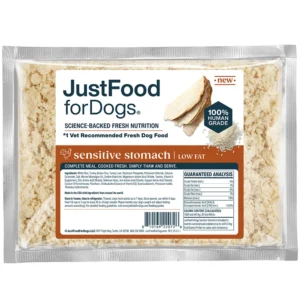 JustFoodforDogs Sensitive Stomach Low Fat Frozen Cooked Dog Food