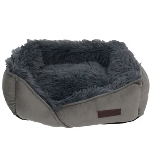 Pure Comfort Dark Gray Cuddler Pet Bed