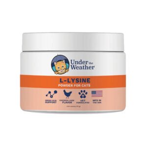 Under The Weather L-Lysine Powder for Cats