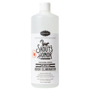 Skout’s Honor Professional Strength Skunk Odor Eliminator for Pets, Family & Home