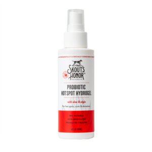 Skout’s Honor Probiotic Hot Spot Hydrogel w/ Aloe & Algin for Dogs & Cats