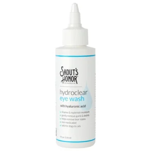 Skout’s Honor Hydroclear Eye Wash w/ Hyaluronic Acid for Dogs & Cats
