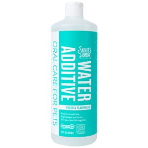Skout’s Honor Fresh & Flavorless Water Additive for Dogs & Cats