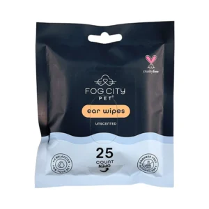 Fog City Pet Unscented Ear Wipes for Dogs & Cats
