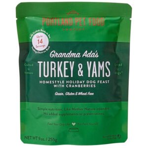 Portland Pet Food Grandma Ada’s Turkey & Yams Homestyle Meal Dog Food Topper