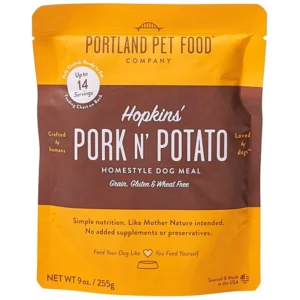 Portland Pet Food Hopkins’ Pork N’ Potato Homestyle Meal Dog Food Topper