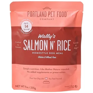 Portland Pet Food Wally’s Salmon N’ Rice Homestyle Meal Dog Food Topper