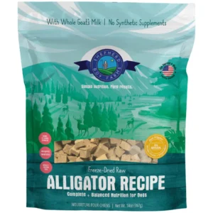Shepherd Boy Farms Alligator Recipe Freeze-Dried Raw Dog Food