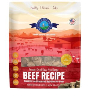 Shepherd Boy Farms Free Range Beef Recipe Freeze-Dried Raw Dog Food