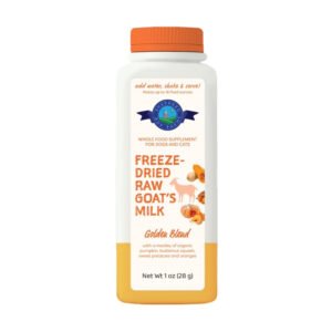 Shepherd Boy Farms Golden Blend Freeze-Dried Raw Goat’s Milk for Dogs