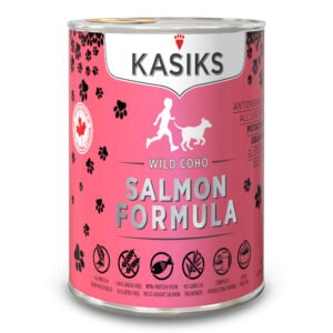 Kasiks Wild Caught Coho Salmon Formula Canned Dog Food