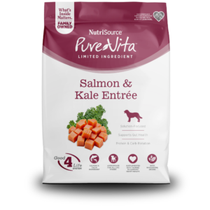 PureVita Limited Ingredient Salmon & Kale Entrée w/ Wholesome Grains Dry Dog Food