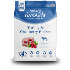 PureVita Limited Ingredient Turkey & Cranberry Entrée w/ Wholesome Grains Dry Dog Food